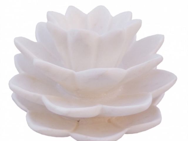 Marble Lotus Bowls in Udaipur Rajsamand